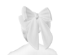 5H Hair Bow White