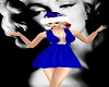 Marilyn's Blue Dress