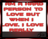 Hard person to love