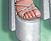 S* Metalic Sandals
