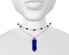 Crystal Choker Blue G