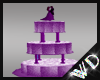 WD* Violet Wedding Cake