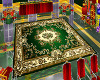 lg green oriental carpet