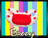lBlkids pokadot&red paci
