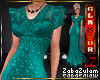 zZ Romantic Gown Teal