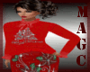 Red Christmas tree sweat