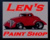 Lens Pant Shop sign