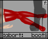 :a: Red PVC Boots v1