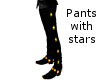 Pants with stars