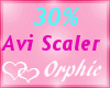 Kids 30% Avi Scaler