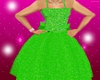 Fancy Green Party Dress
