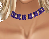 Amethyst &Gold Necklace