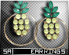 SA: Pineapple Earrings