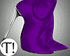 T! Christmas Purp Boots
