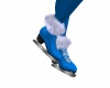 Blue Ice Skates