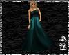 Teal Long Gown