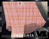 v! Skirt PinkPlaid