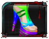:P: PVC Heels [Rainbow]