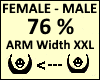 Arm Scaler XXL 76%