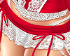 Red Lace Skirt
