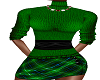 FG~ Green & Plaid Dress