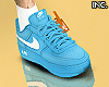 inc. Air Sneakers Blue