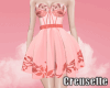(C)Casual Pink Dress