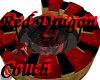 Red Dragons Circle Couch