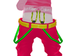 Green Yellow Suspender