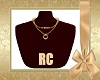 RC NECKLACE RIK GOLD