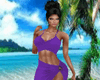 Purple Beach Dress {RL}