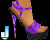 Luminus Purple Heels