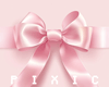 Pink Bow Background