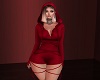 Hooded Romper Crimson