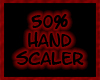 м| 50% Hand Scaler
