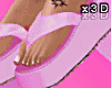 Barbie Flip Flops+Tatto
