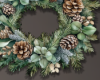 &acirc;�&frac12; Winter Wreath