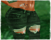 ;ba;green denim