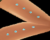 thigh jewel bleu  .