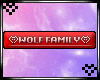 [Sky]Wolf Family Sticker