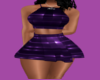 Mixed Purple Dress
