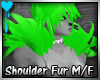 D~Shoulder Fur: Green