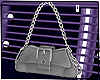 Gray Chain Handbag