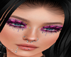 pink glittery eye makeup