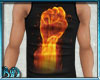 Rocker Flaming Hand Tank