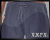 -X K- Linen Pants Blue