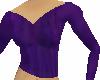 purple silk top