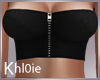 K black zip top RL M