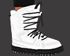 WHITE SNOW BOOTS