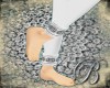 [B]white ankle cuffs